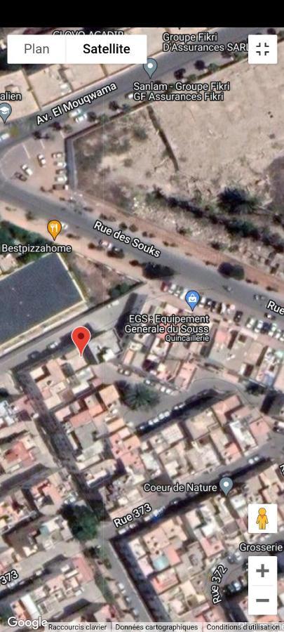 Appartement meublé près du grand souk Elhad Agadir Exterior foto